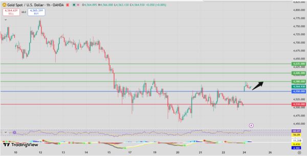Gold bullish setup intraday analysis