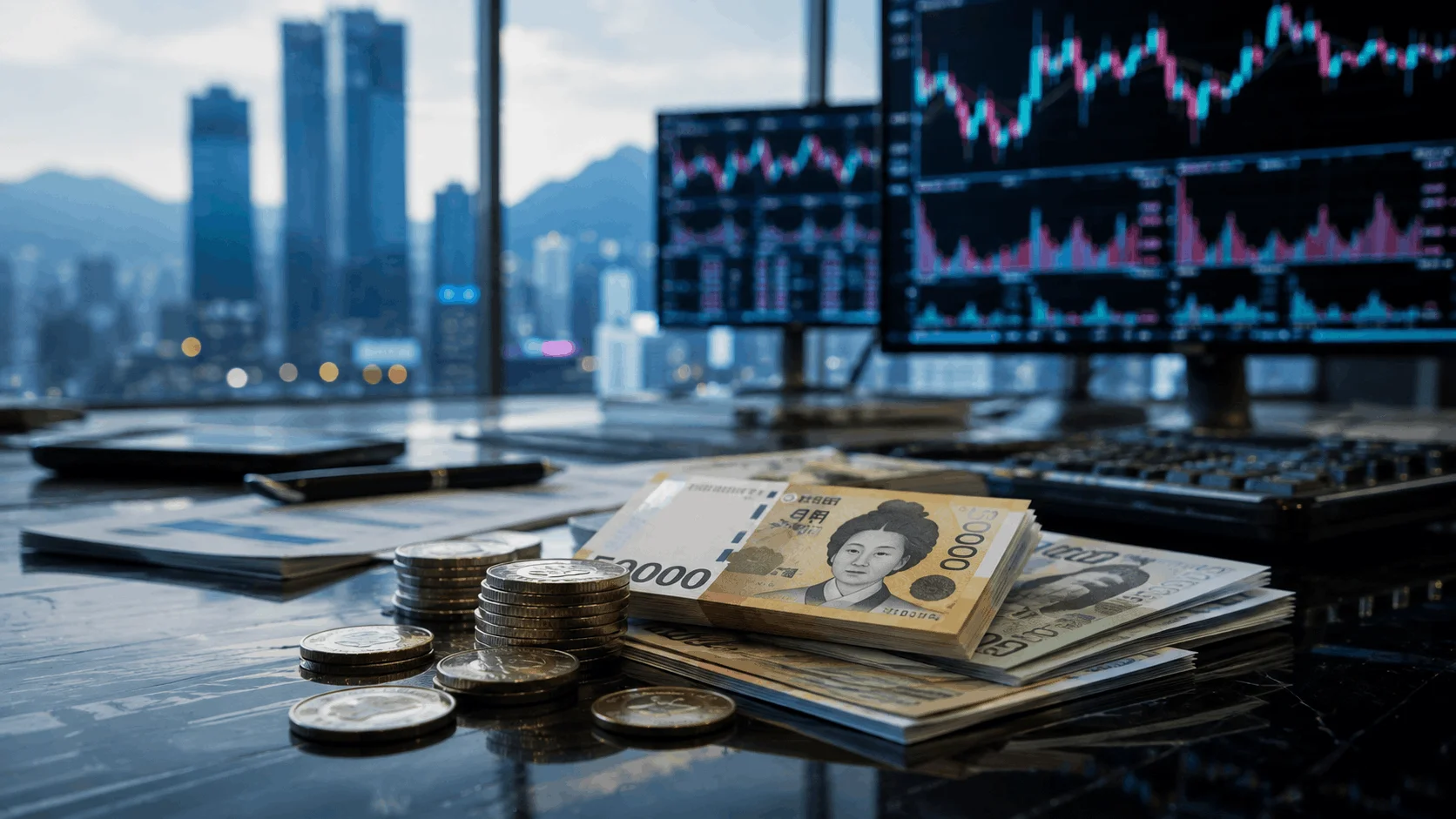 South Korean Won currency