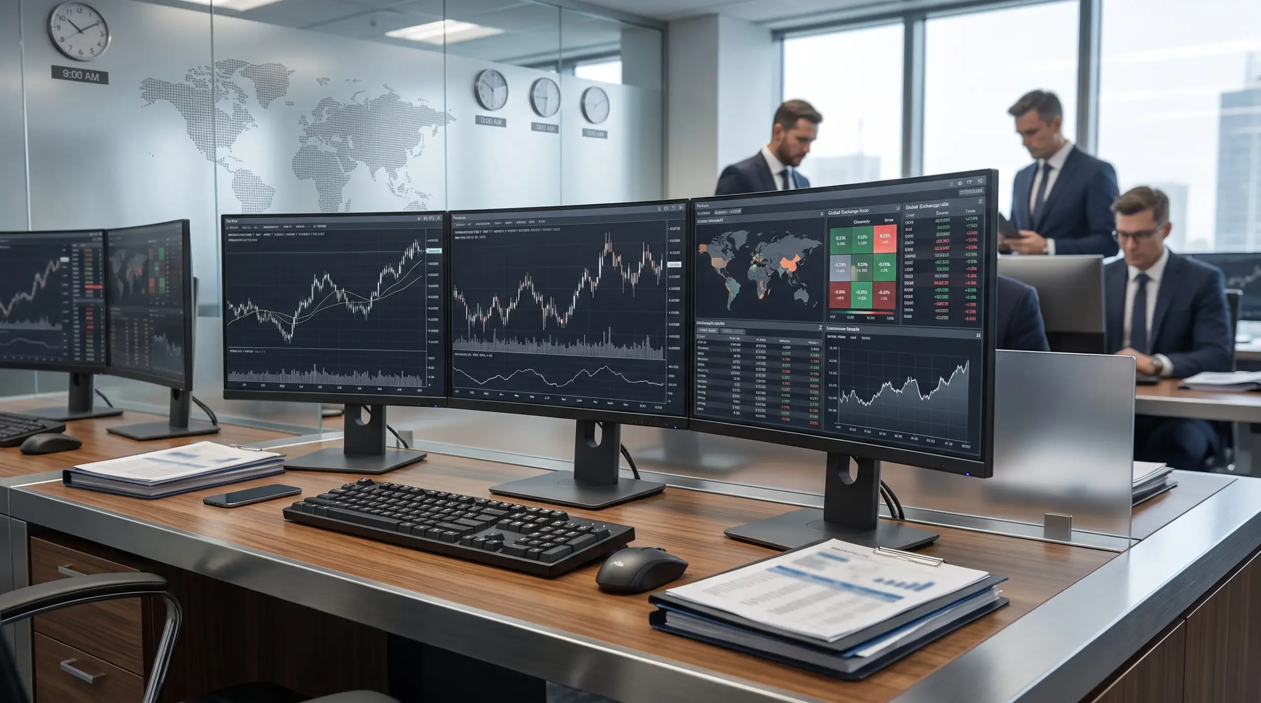 Forex market and currency trading