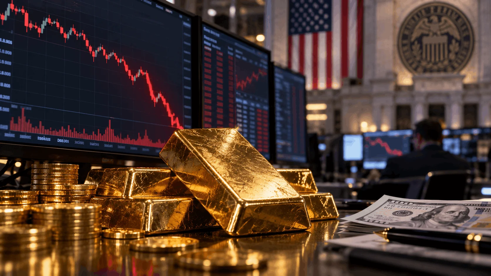 Gold price falls below $4,400 after US jobs data