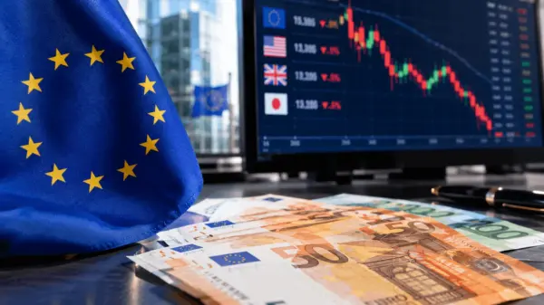 Euro falls in value following European political developments