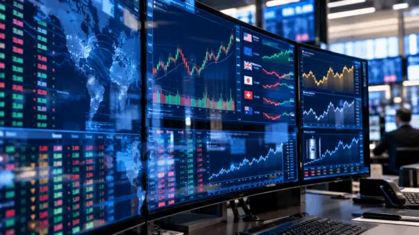 A close-up of global markets and economic indicators in the weekly outlook